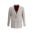 Brunello Cucinelli Light Brown Linen Blazer Brunello Cucinelli
