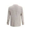 Brunello Cucinelli Light Brown Linen Blazer Brunello Cucinelli