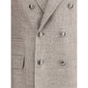 Brunello Cucinelli Light Brown Linen Blazer Brunello Cucinelli