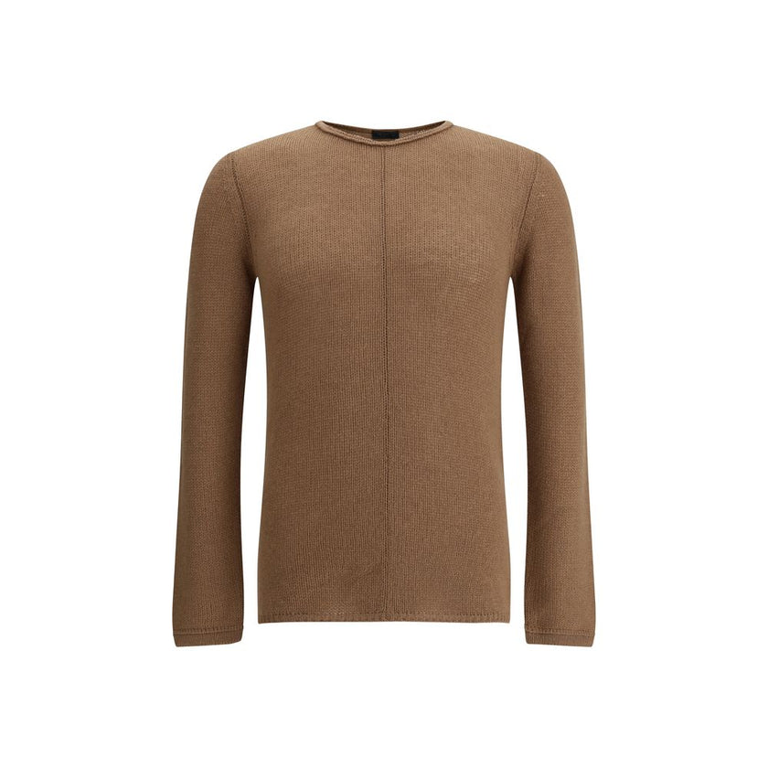Prada Brown Cashmere Cashmere Sweater Prada