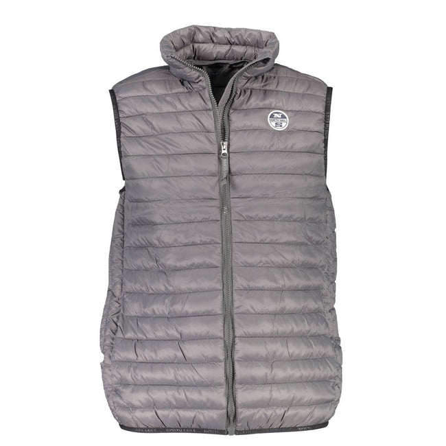 North Sails Brown Polyamide Men Jacket North Sails