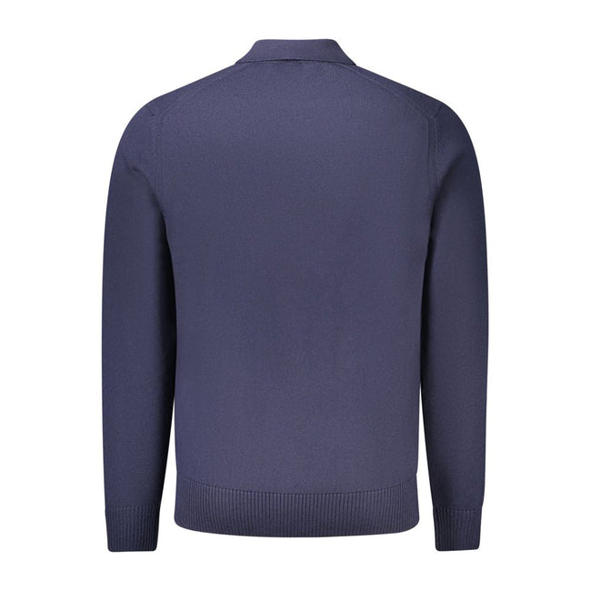 Hugo Boss Blue Wool Mens Sweater Hugo Boss
