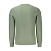 Hugo Boss Green Cotton Men Sweater Hugo Boss