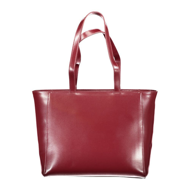 Mario Valentino Red Polyethylene Women Handbag Mario Valentino