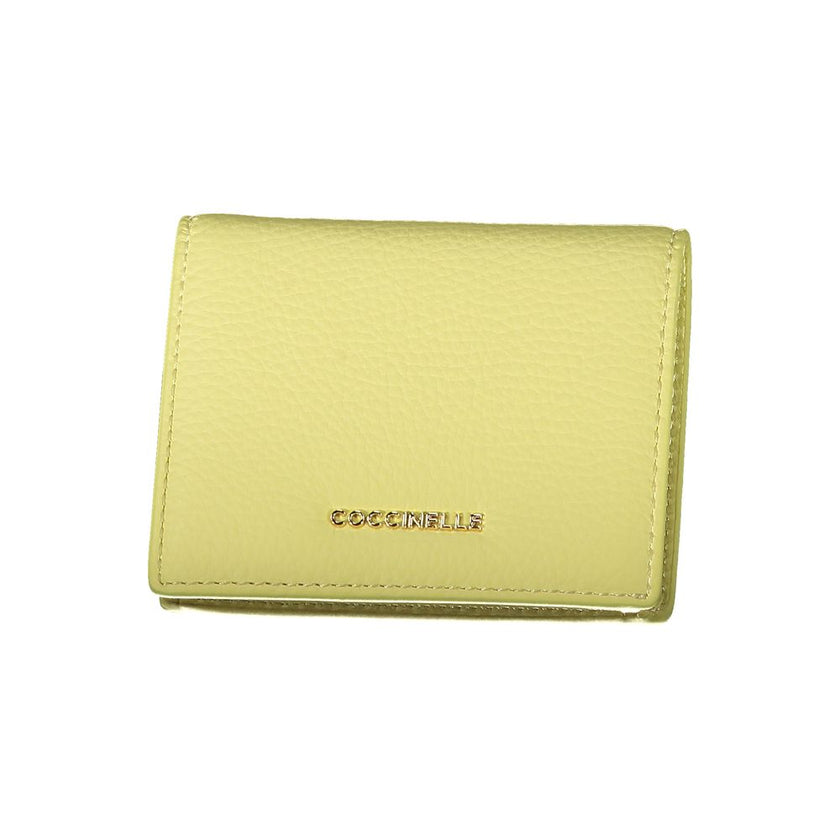 Coccinelle Giallo Leather Women Wallet Coccinelle