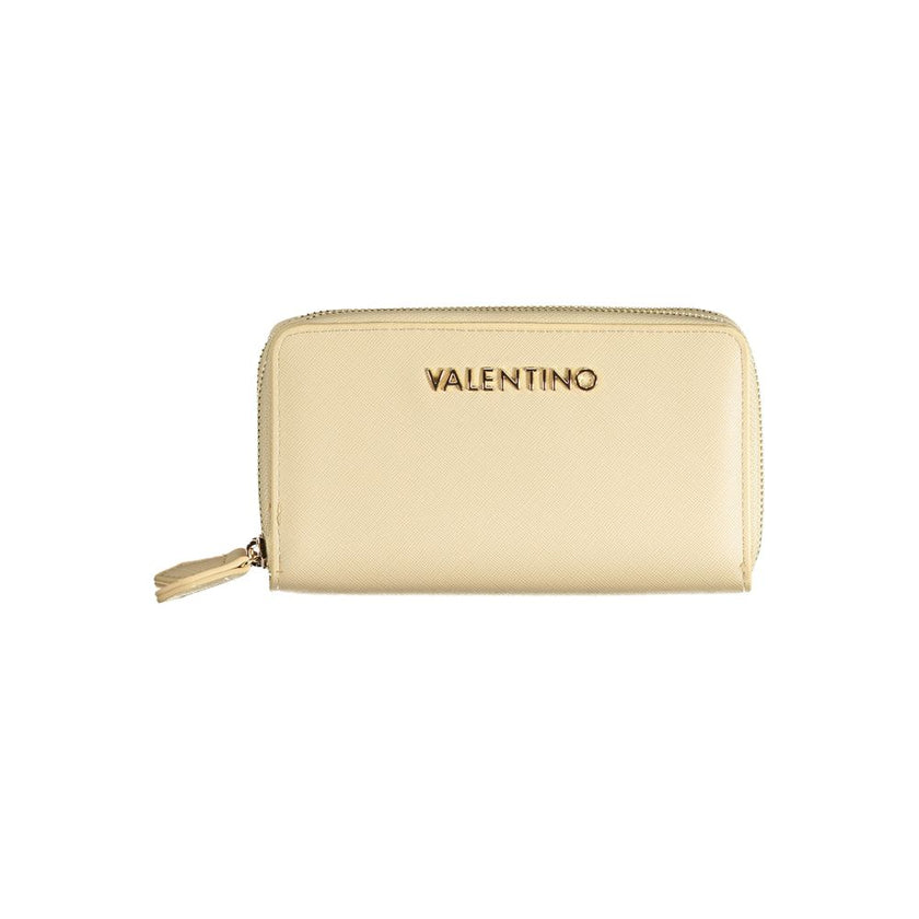 Mario Valentino Beige Polyurethane Women Wallet Mario Valentino
