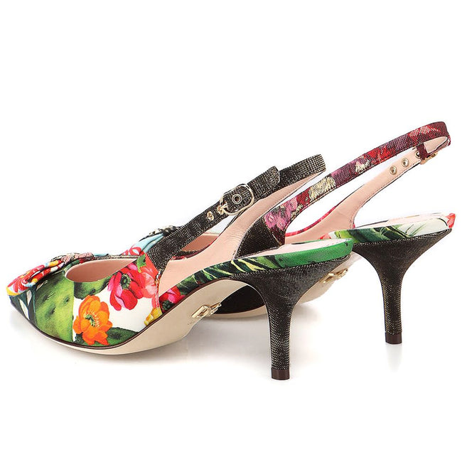 Dolce & Gabbana Multicolor Polyester Sandal Dolce & Gabbana