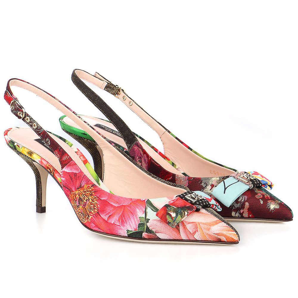Dolce & Gabbana Multicolor Polyester Sandal Dolce & Gabbana