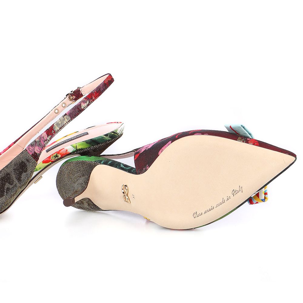 Dolce & Gabbana Multicolor Polyester Sandal Dolce & Gabbana