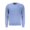 North Sails Blue Cotton Men Sweater North Sails