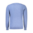 North Sails Blue Cotton Men Sweater North Sails