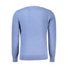 North Sails Blue Cotton Men Sweater North Sails