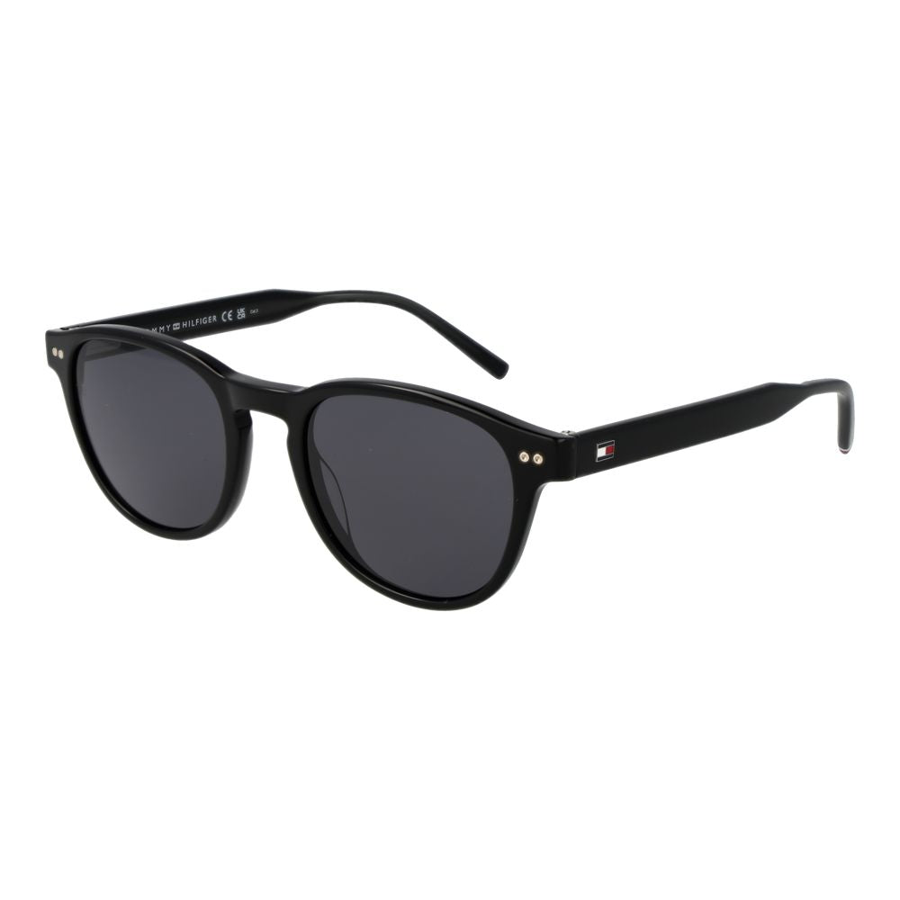 Tommy Hilfiger Black Men Sunglass Tommy Hilfiger