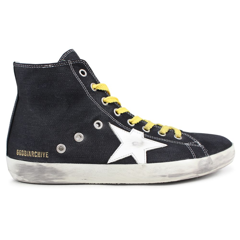 Golden Goose Black Canvas Sneaker Golden Goose
