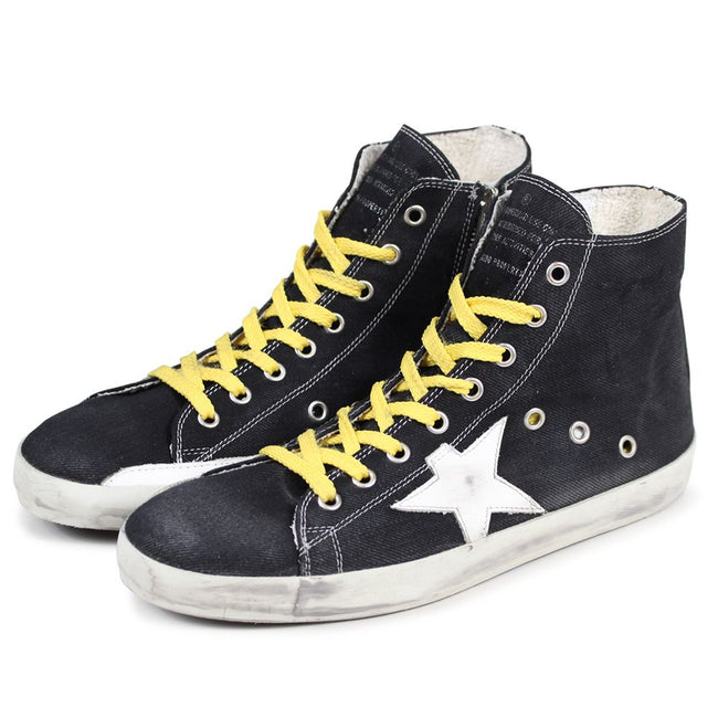 Golden Goose Black Canvas Sneaker Golden Goose