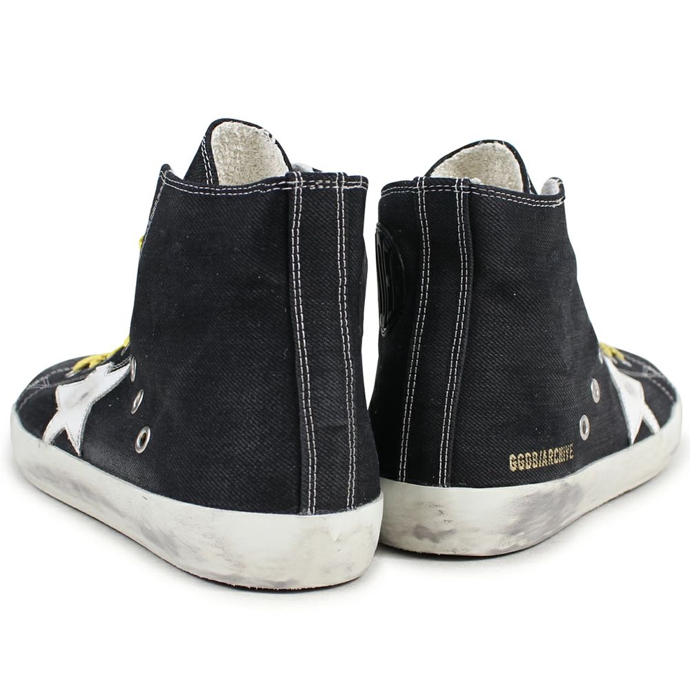Golden Goose Black Canvas Sneaker Golden Goose