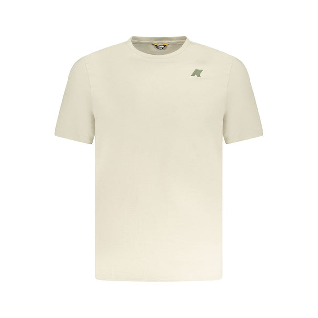 K-WAY Beige Cotton T-Shirt K-WAY