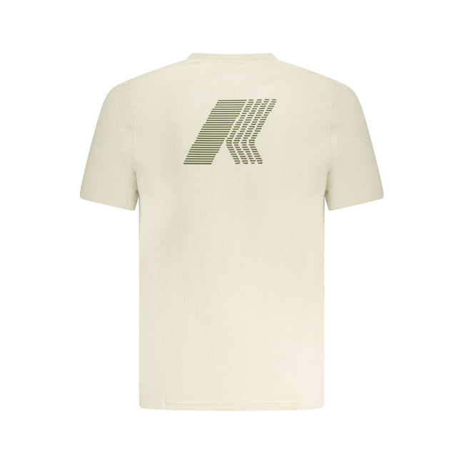 K-WAY Beige Cotton T-Shirt K-WAY