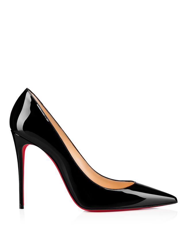 Christian Louboutin Black Patent Leather Kate Décolleté 100 Christian Louboutin