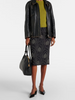 Prada Black Leather Cut-Out Pumps 55 Prada