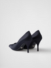 Prada Blue Satin Pumps Prada