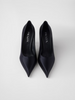 Prada Blue Satin Pumps Prada