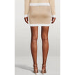 Balmain Beige Viscose Skirt Balmain