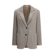 Brunello Cucinelli Ribbed deisgn lurex Jacket Brunello Cucinelli