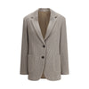 Brunello Cucinelli Ribbed deisgn lurex Jacket Brunello Cucinelli