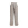 Brunello Cucinelli Ribbed lurex Pants Brunello Cucinelli