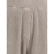 Brunello Cucinelli Ribbed lurex Pants Brunello Cucinelli