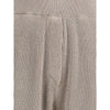 Brunello Cucinelli Ribbed lurex Pants Brunello Cucinelli