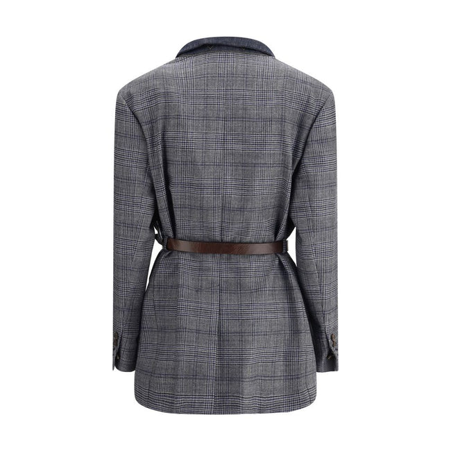 Brunello Cucinelli Prince of Wales pattern Blazer Brunello Cucinelli