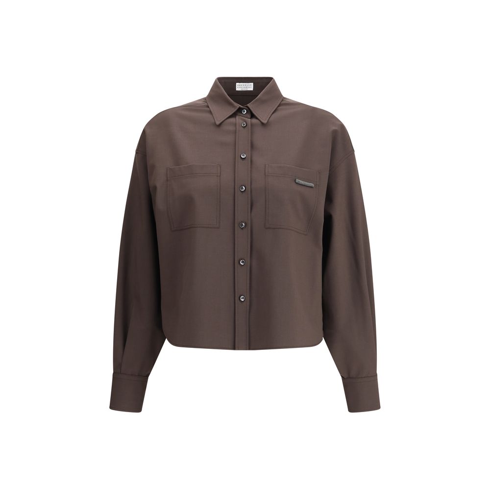 Brunello Cucinelli Wool Shirt Brunello Cucinelli
