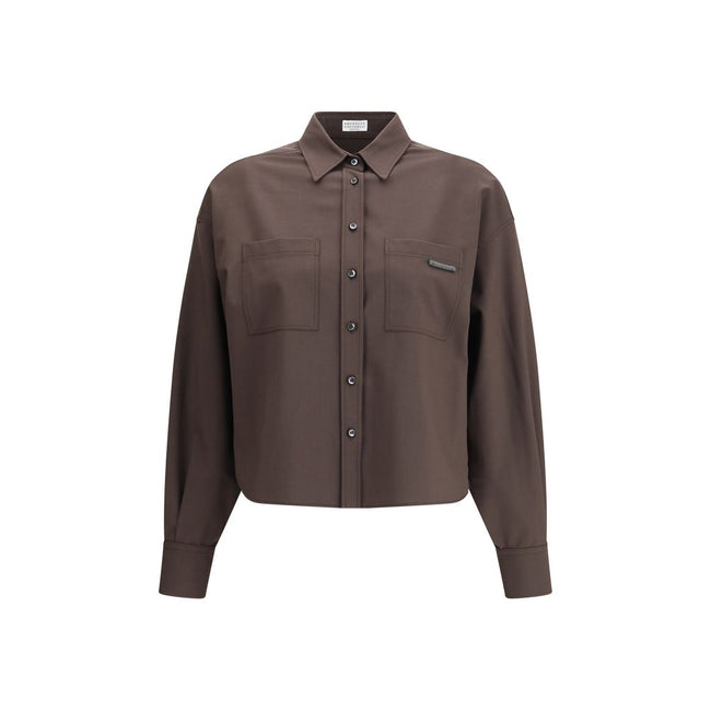 Brunello Cucinelli Wool Shirt Brunello Cucinelli