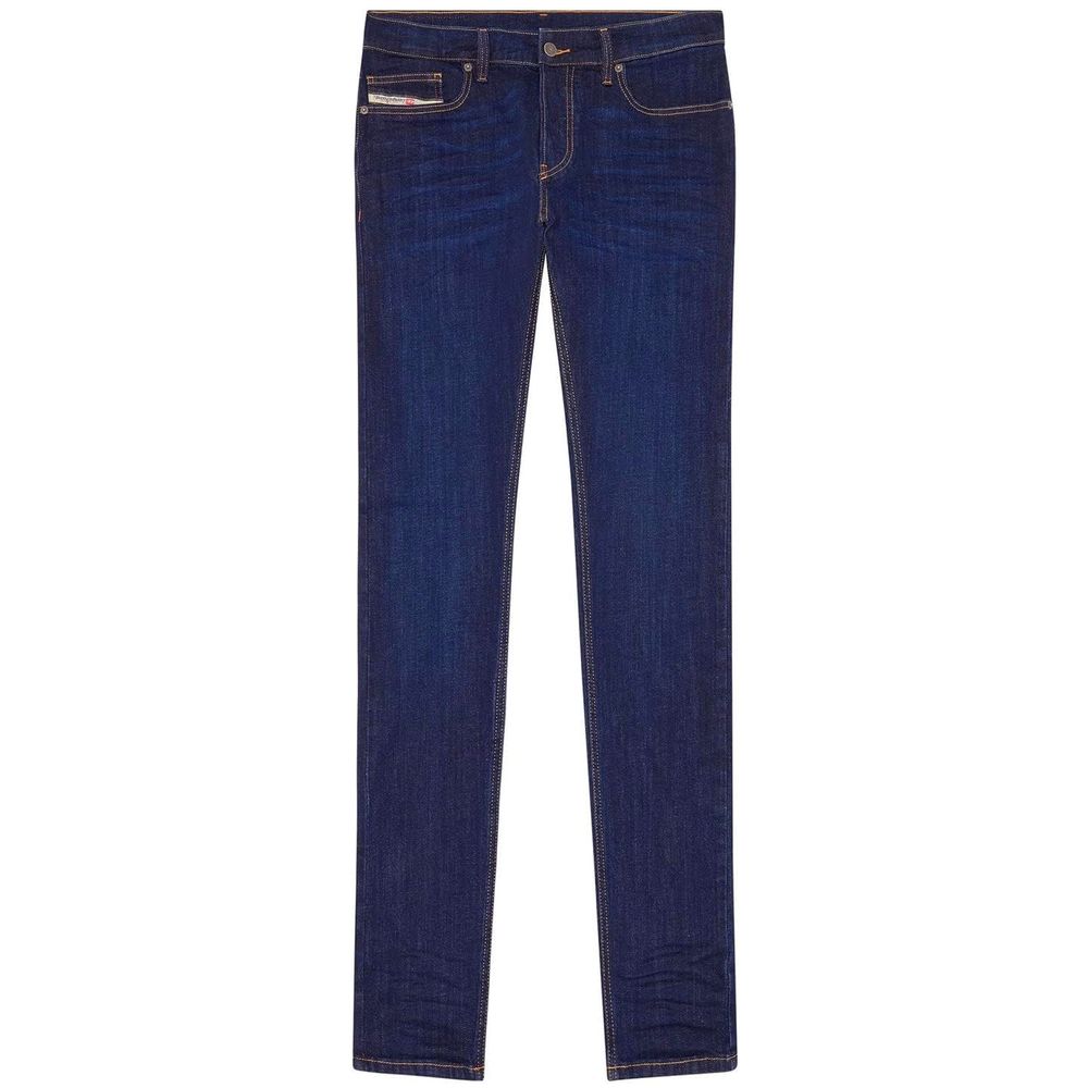 Diesel Blue Cotton Men Jeans Diesel
