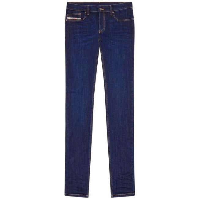 Diesel Blue Cotton Men Jeans Diesel