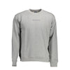 North Sails Gray Cotton Men Sweater North Sails