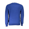North Sails Blue Cotton Men Sweater North Sails