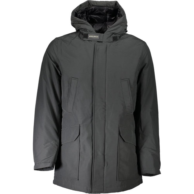 Woolrich Gray Cotton Men Jacket Woolrich