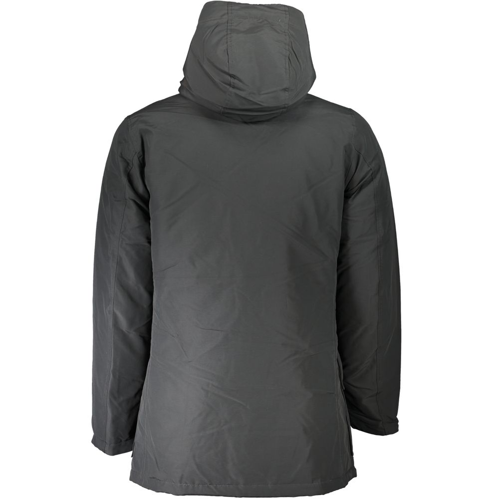 Woolrich Gray Cotton Men Jacket Woolrich