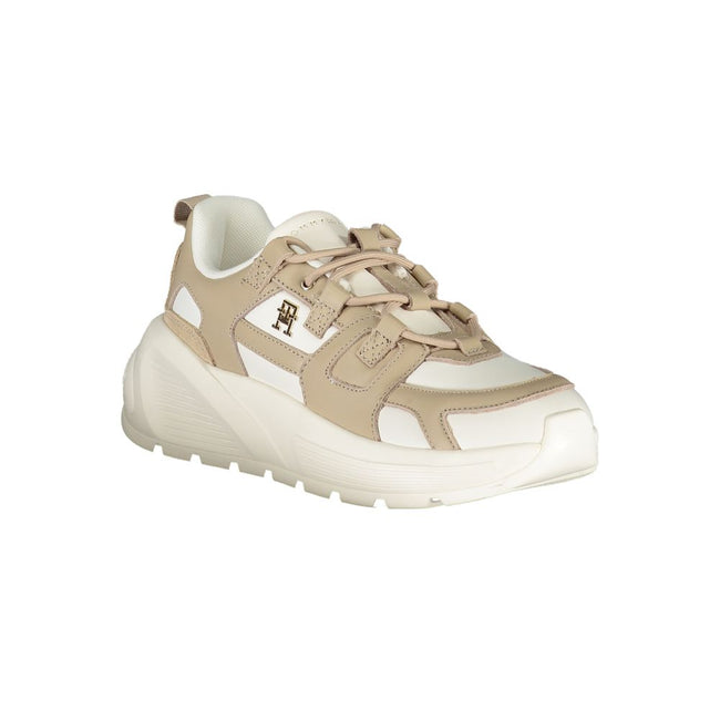 Tommy Hilfiger White Polyethylene Women Sneaker Tommy Hilfiger