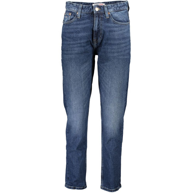 Tommy Hilfiger Blue Cotton Women Jeans Tommy Hilfiger