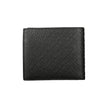 Tommy Hilfiger Elegant Black Leather Wallet with Multi-Compartments Tommy Hilfiger