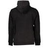 Tommy Hilfiger Black Cotton Men Sweater with Hood Tommy Hilfiger