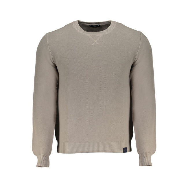 North Sails Gray Cotton Sweater North Sails