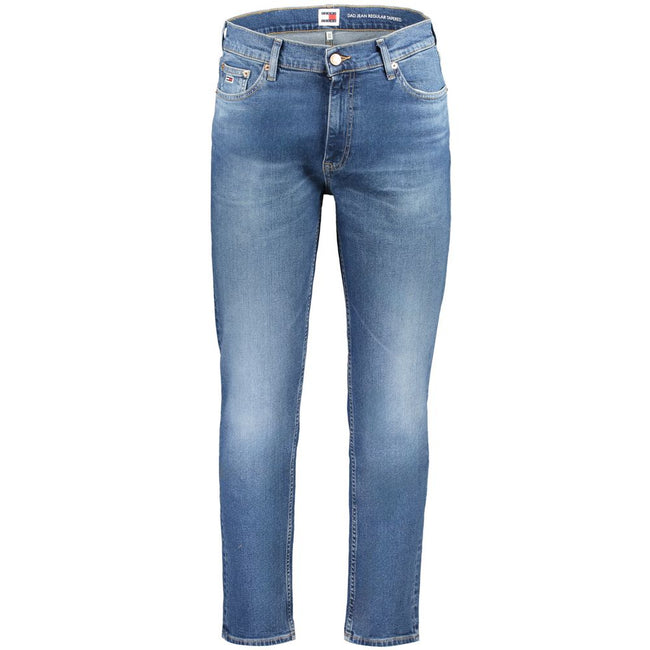 Tommy Hilfiger Blue Cotton Men Jeans Tommy Hilfiger