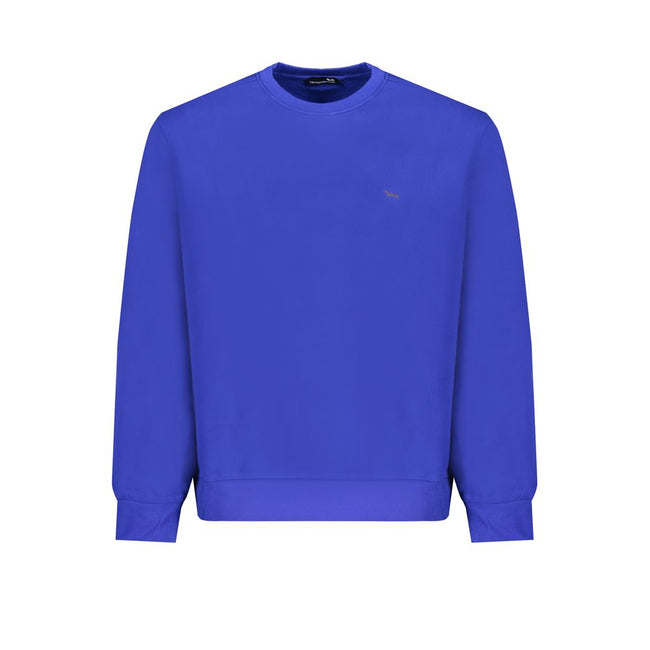 Harmont & Blaine Blue Cotton Men Sweater Harmont & Blaine