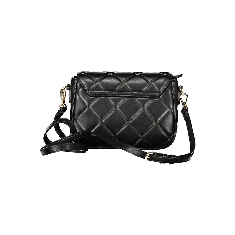 Mario Valentino Black Polyethylene Women Shoulder Bag Mario Valentino