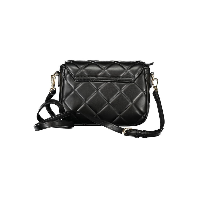 Mario Valentino Black Polyethylene Women Shoulder Bag Mario Valentino